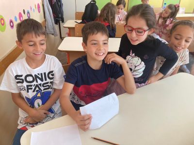 Първо представително мероприятие на клуб "Забавна математика", втори клас 7
